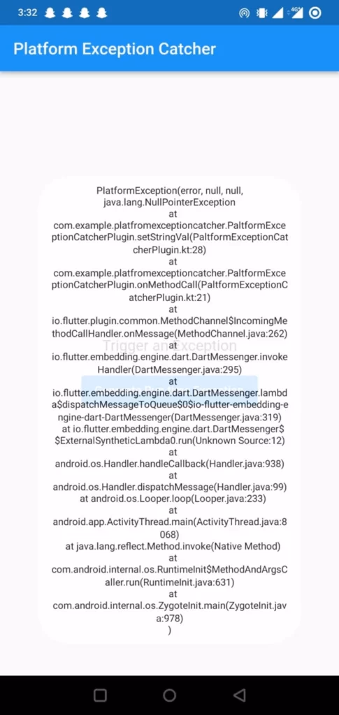 Flutter Exception - main image
