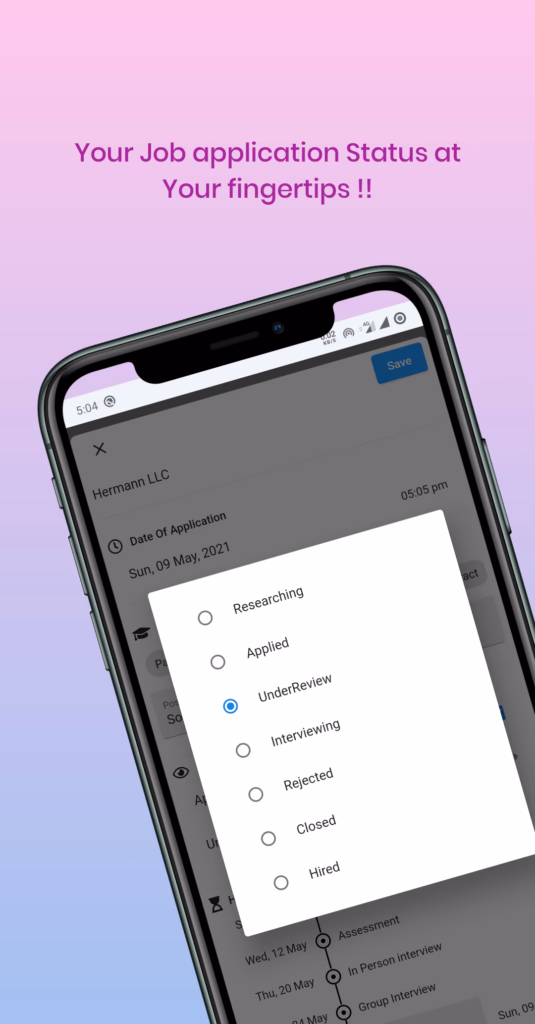 Inter Track - Track Your JOB Application - image 3