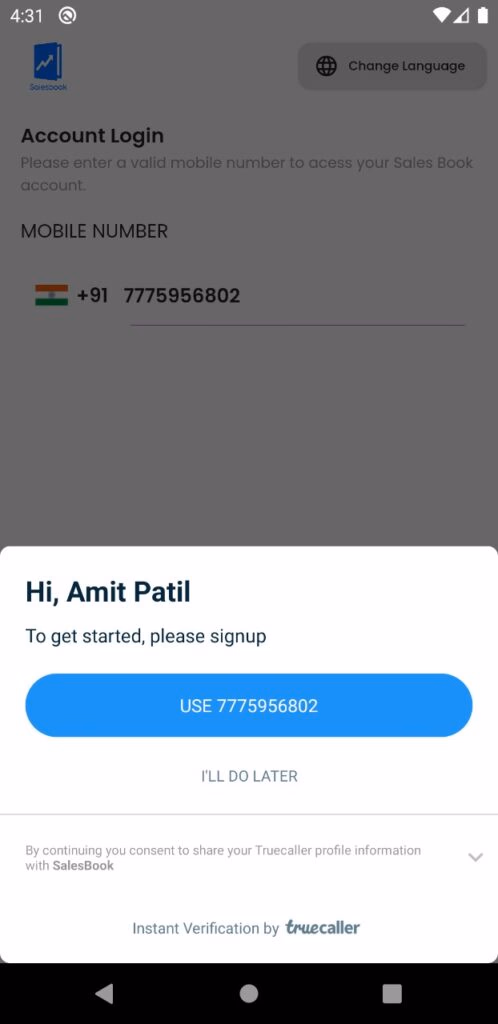 Sales Book App - image 2
